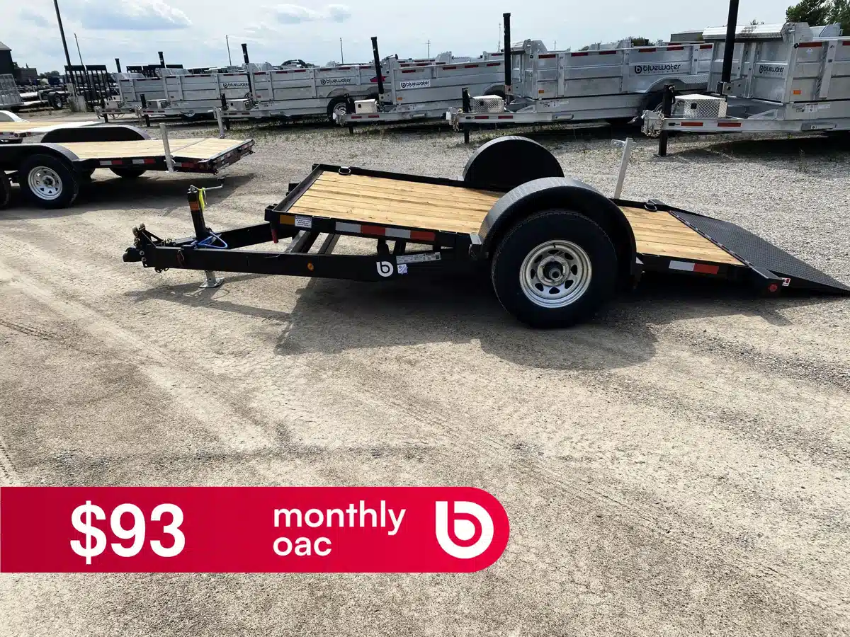 Photo de la Galerie 1 pour 2027 Canada Trailers Single Axle Gravity Tilt Trailers 5,200 lbs. GVWR Remorque - Plateforme basculante