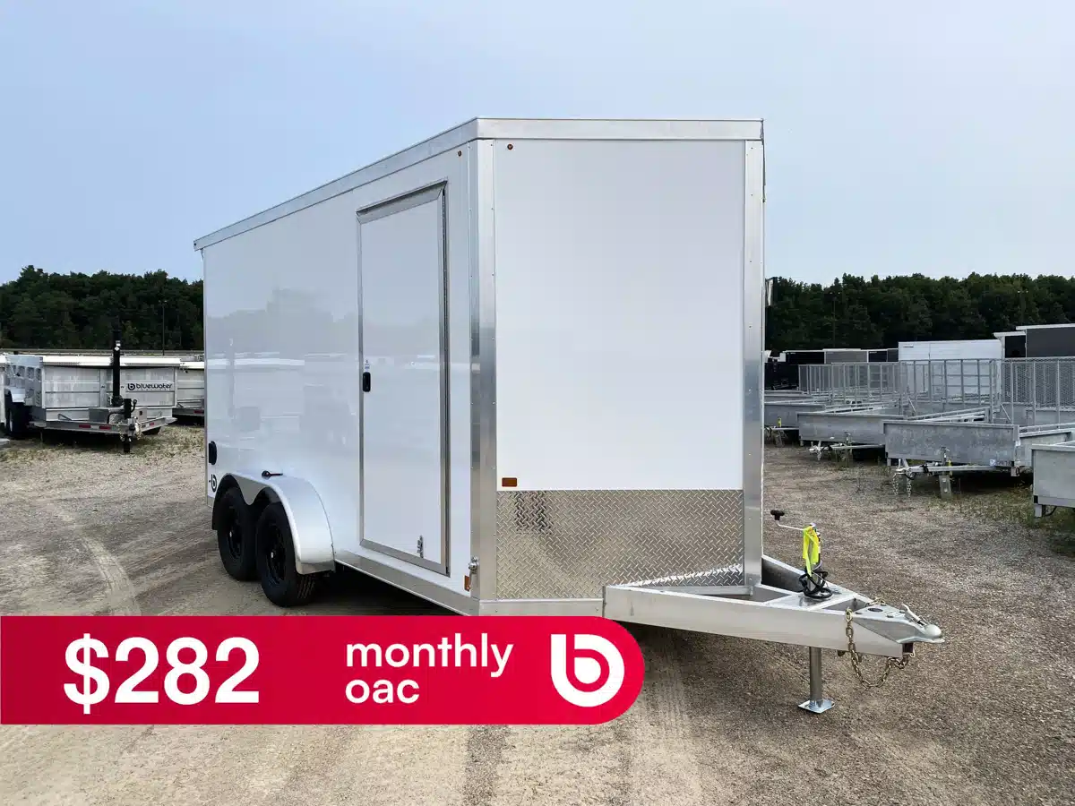 Photo de la Galerie 1 pour 2027 Canadian Mennonite Built Aluminum Enclosed Cargo Trailer Remorque cargo