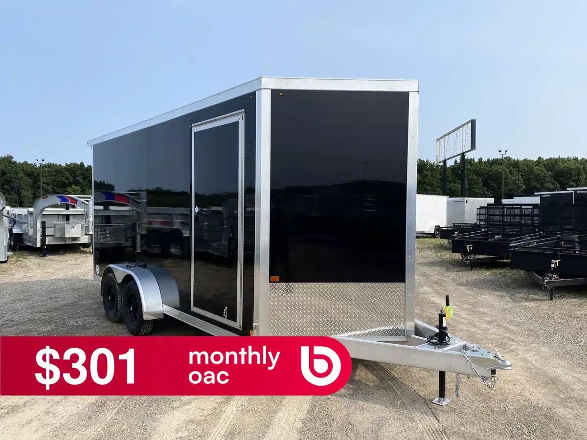 Photo de la Galerie 1 pour 2027 Canadian Mennonite Built Aluminum Enclosed Cargo Trailer Remorque cargo