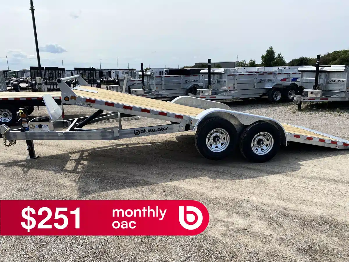 Gallery image 1 for 2027 Canada Trailers Galvanized Hydraulic Power-Tilt Trailer 15,120 lbs. GVWR Trailer - Tilt Deck