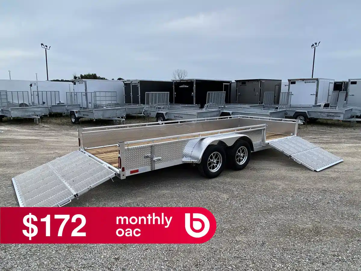 Gallery image 1 for 2027 Canadian Mennonite Built Side Loader Aluminum Trailer - Utility