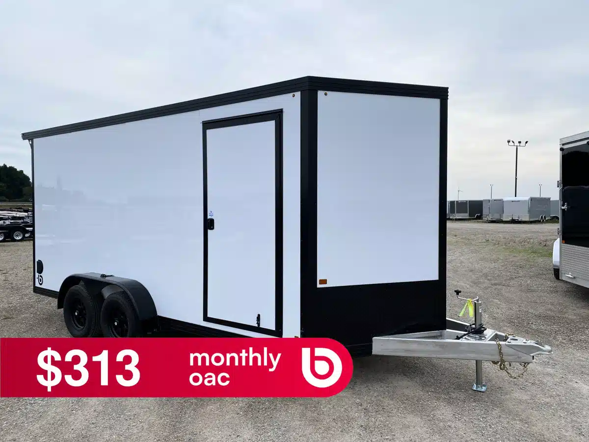 Photo de la Galerie 1 pour 2027 Canadian Mennonite Built Aluminum Enclosed Cargo Trailer Remorque cargo