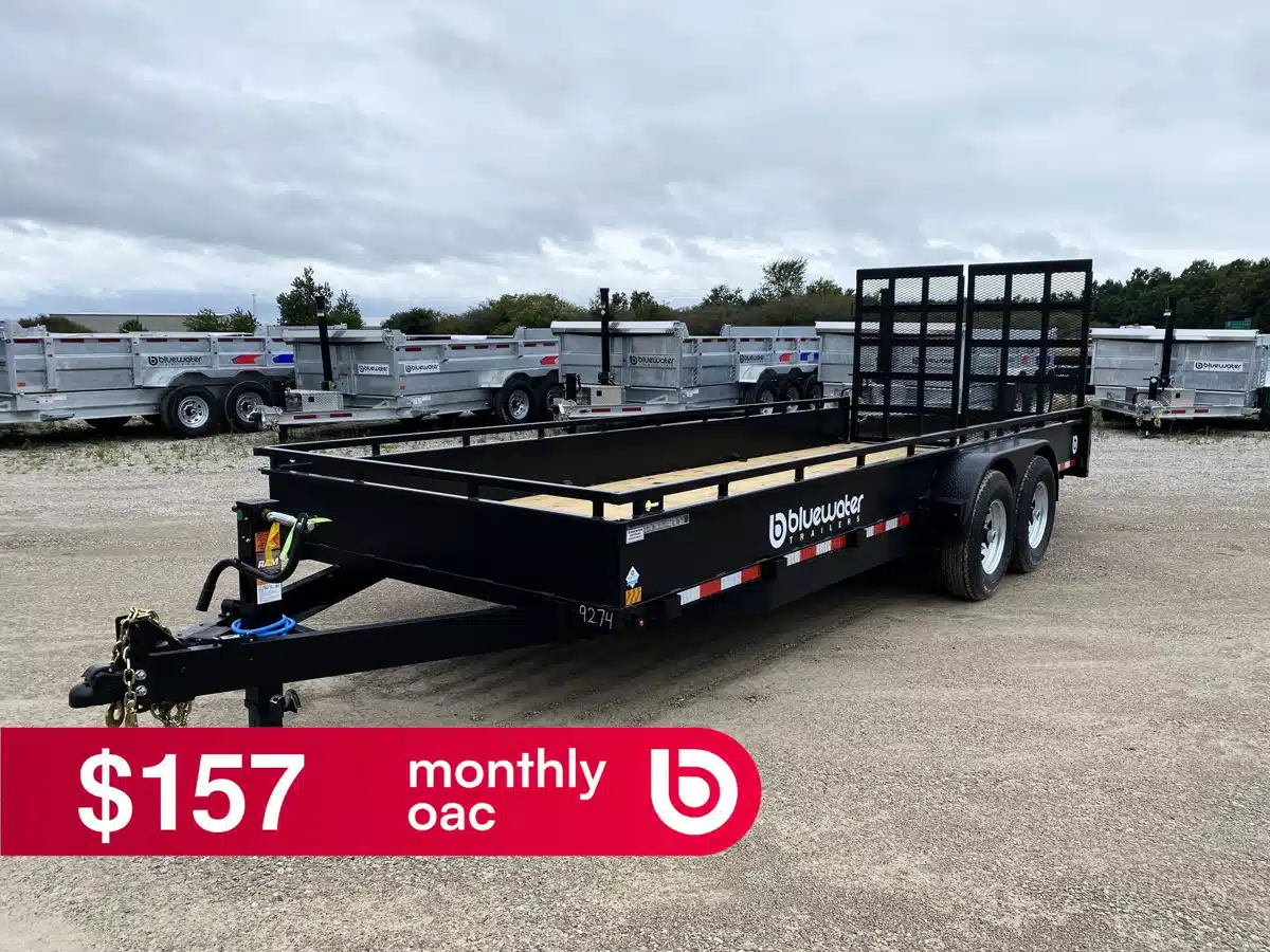 Photo de la Galerie 1 pour 2027 Canada Trailers TANDEM AXLE UTILITY TRAILER remorque - utilitaire