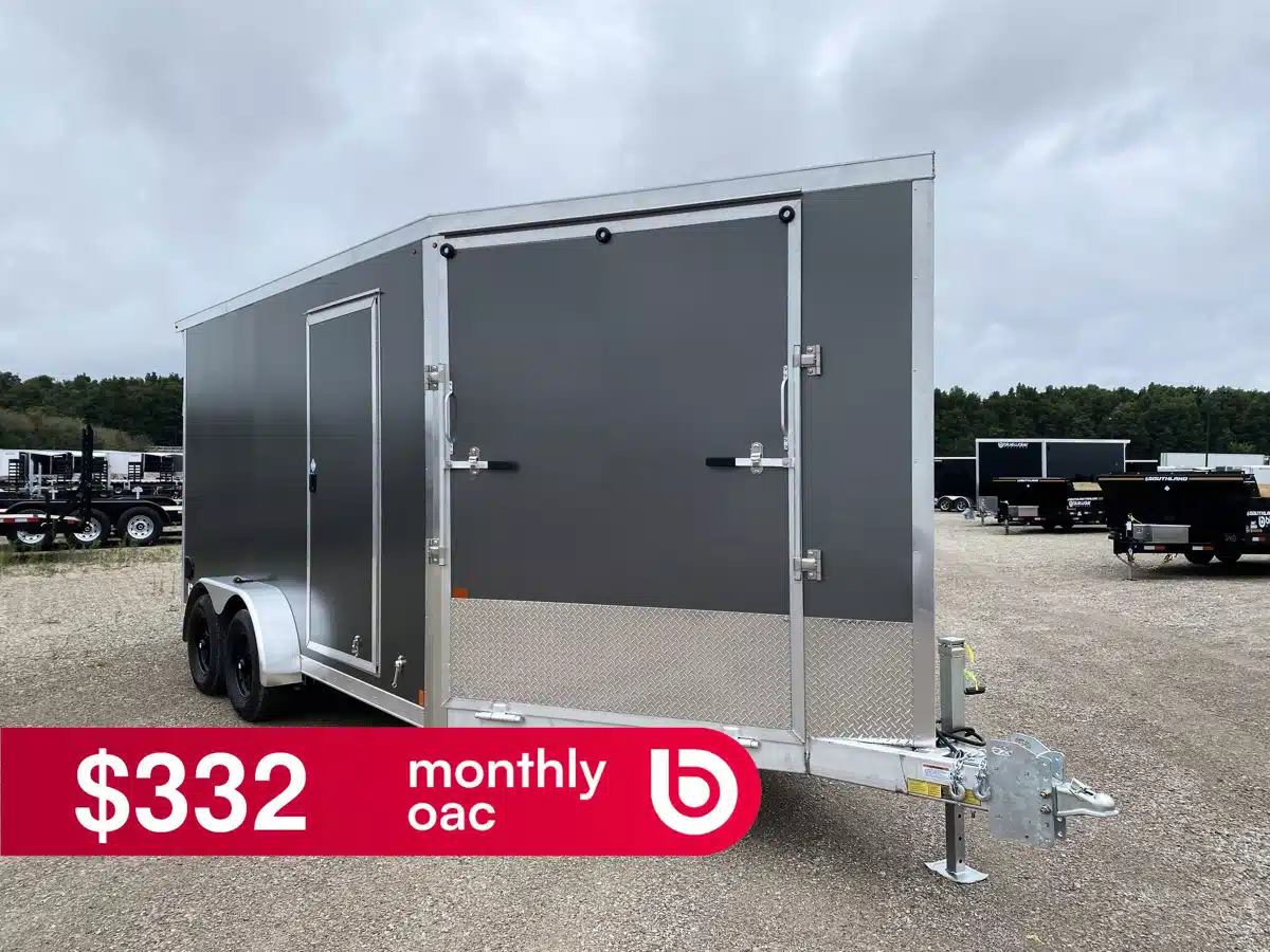 Photo de la Galerie 1 pour 2027 Canadian Mennonite Built Aluminum Snowmobile Trailer Remorque - Motoneige