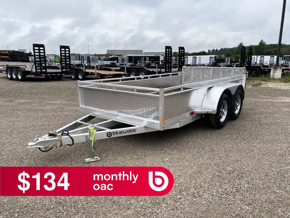 Gallery image 1 for 2027 Canadian Mennonite Built Tandem Axle Aluminum Trailer - Utility