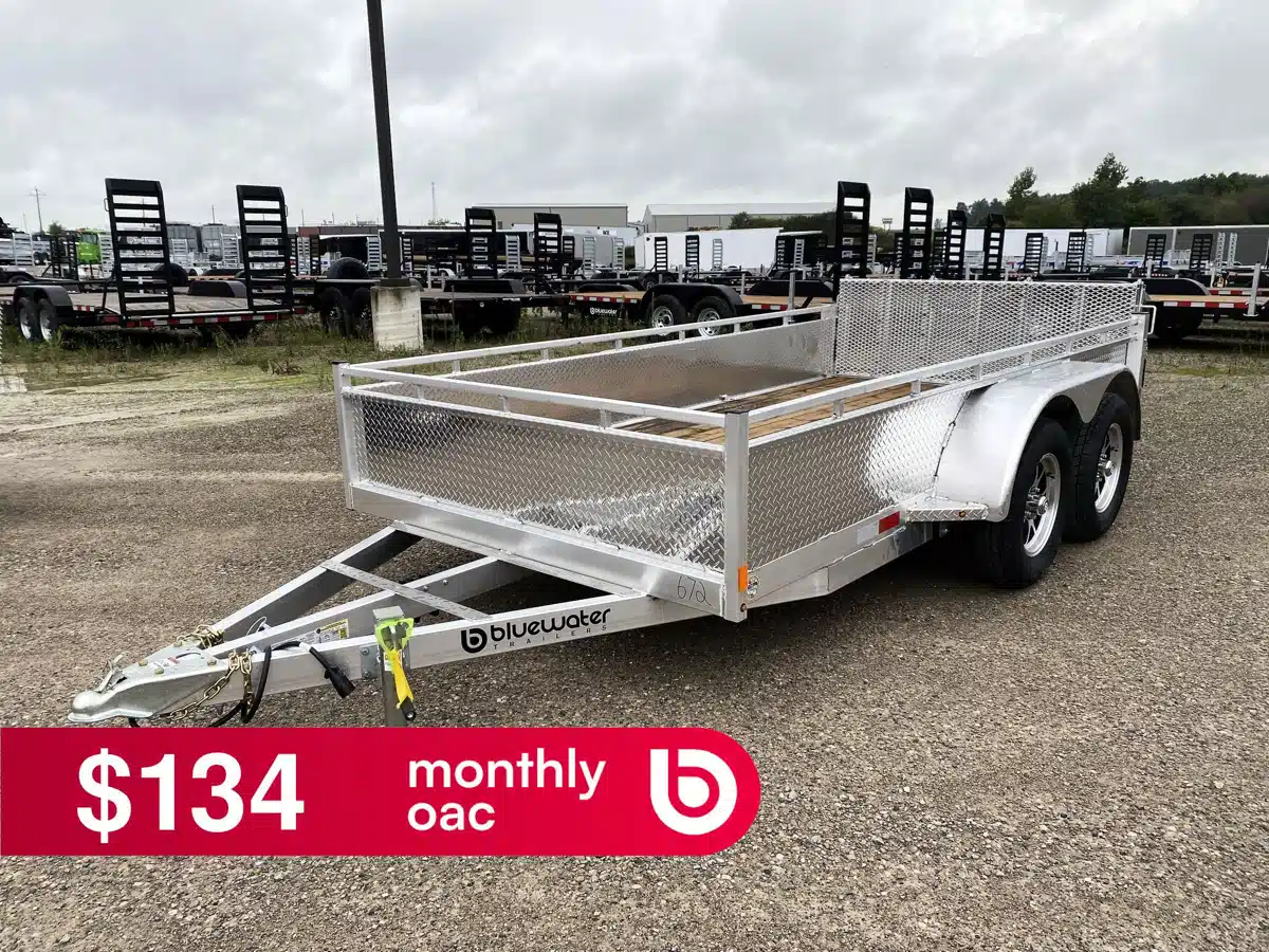 Gallery image 1 for 2027 Canadian Mennonite Built Tandem Axle Aluminum Trailer - Utility