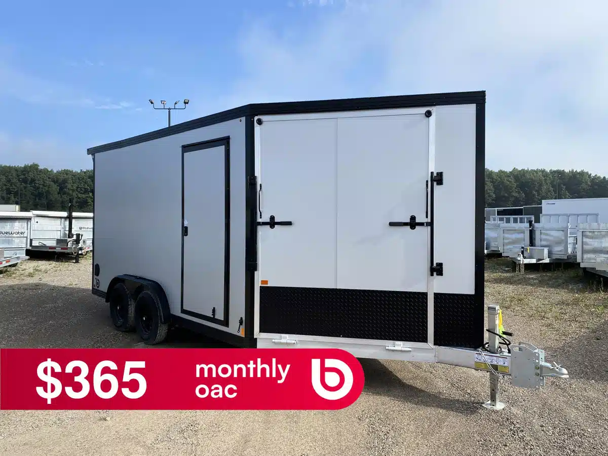 Gallery image 1 for 2027 Canadian Mennonite Built Aluminum 7.5' Trailer - Snowmobile