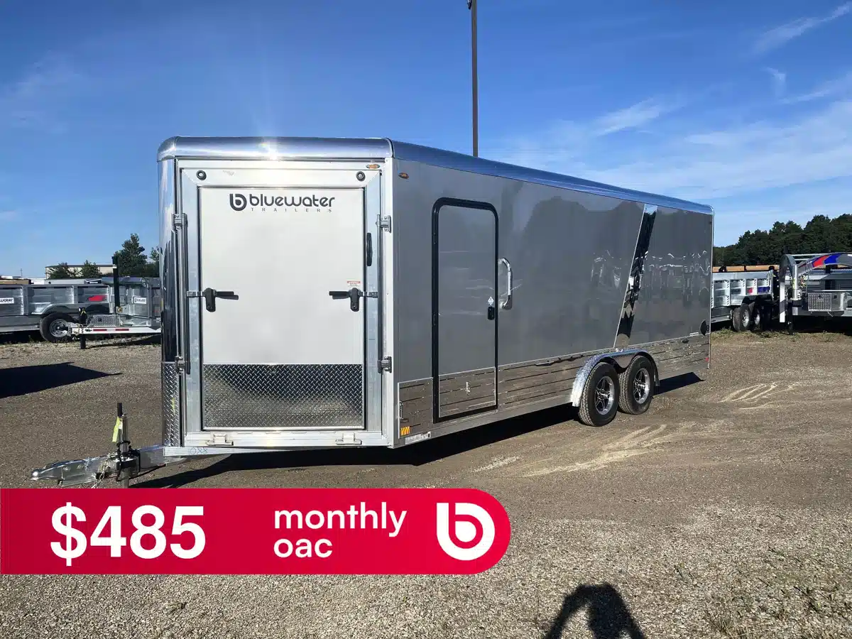 Gallery image 1 for 2027 Legend ALUMINUM DELUXE V-NOSE Trailer - Snowmobile