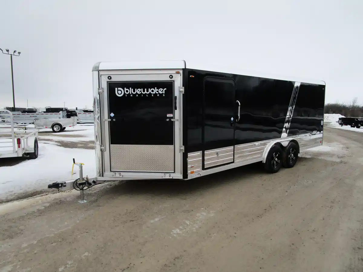 Gallery image 1 for 2027 Legend ALUMINUM DELUXE V-NOSE Trailer - Snowmobile