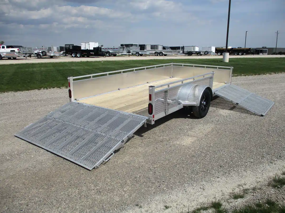 Gallery image 1 for 2027 Canadian Mennonite Built Side Loader Aluminum Trailer - Utility