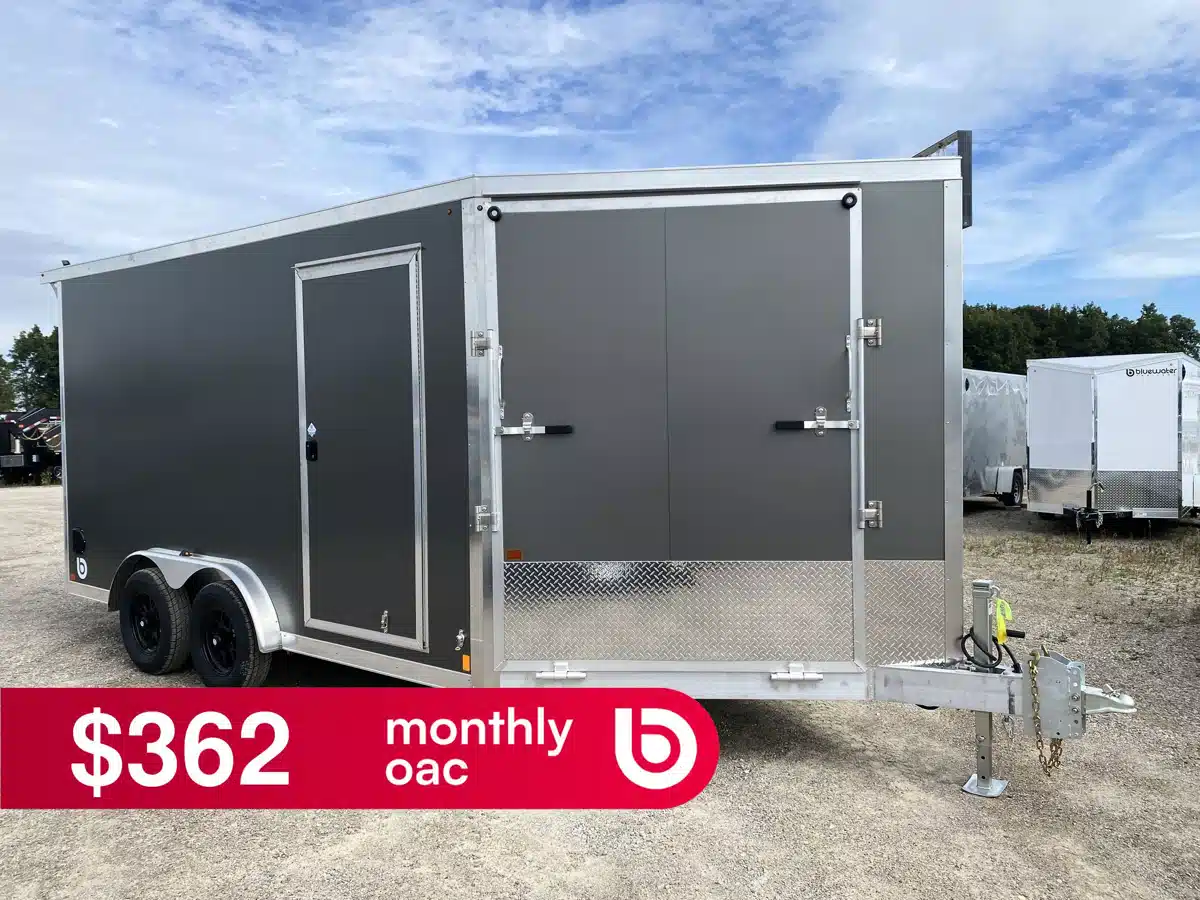 Gallery image 1 for 2027 Canadian Mennonite Built Aluminum 7.5' Trailer - Snowmobile