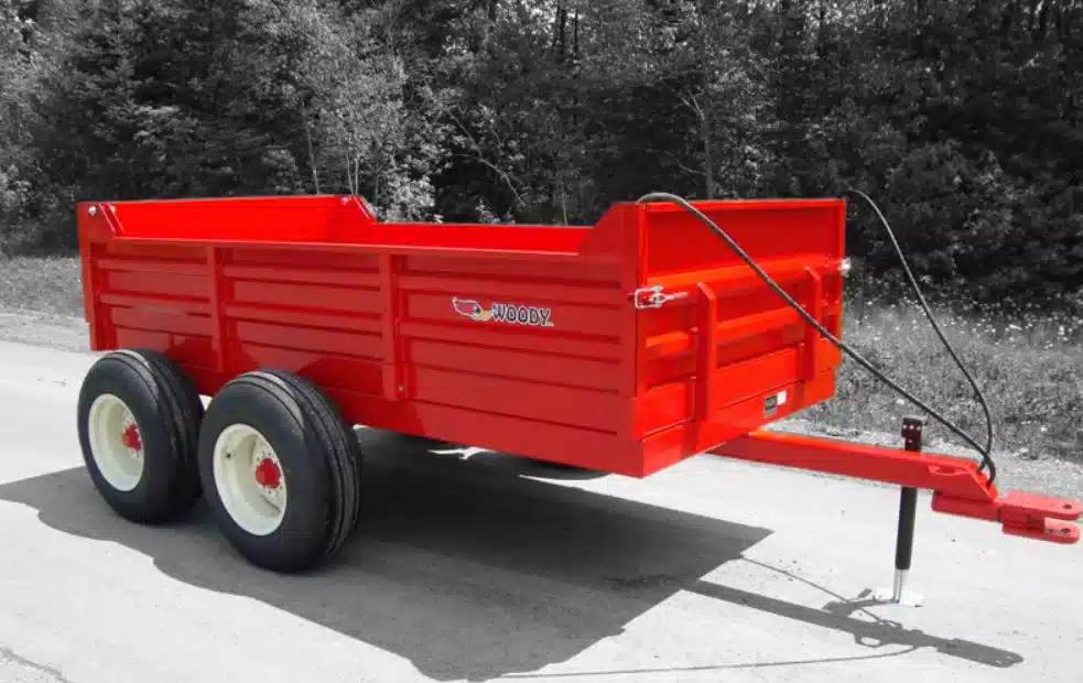 Gallery image 1 for Woody Equipment 5-10 Trailer - Dump