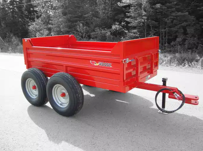Gallery image 1 for Woody Equipment 408 Trailer - Grain