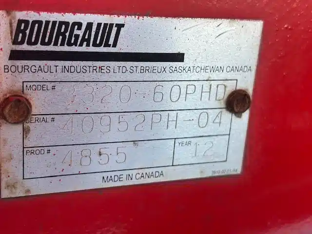 Photo de la Galerie 2 pour 2012 Bourgault 3320-60 Semoir à air