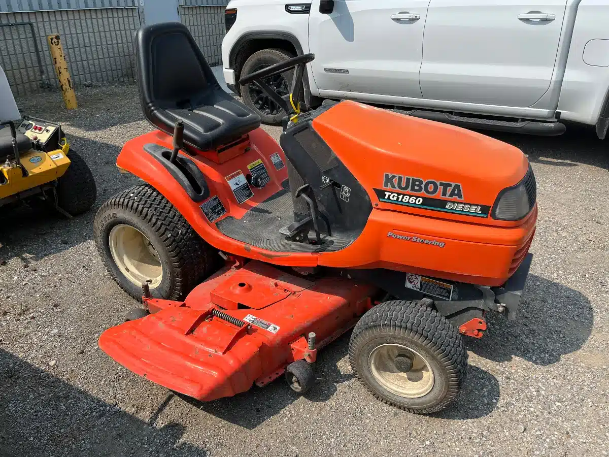 Gallery image 2 for Used 2003 Kubota TG1860 Lawn Tractor