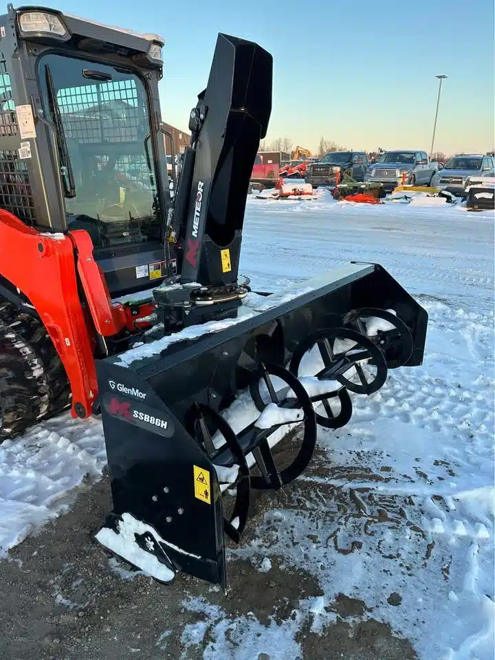 Used 2022 MK Martin Meteor SSB86 snowblower — high flow Snow Blower