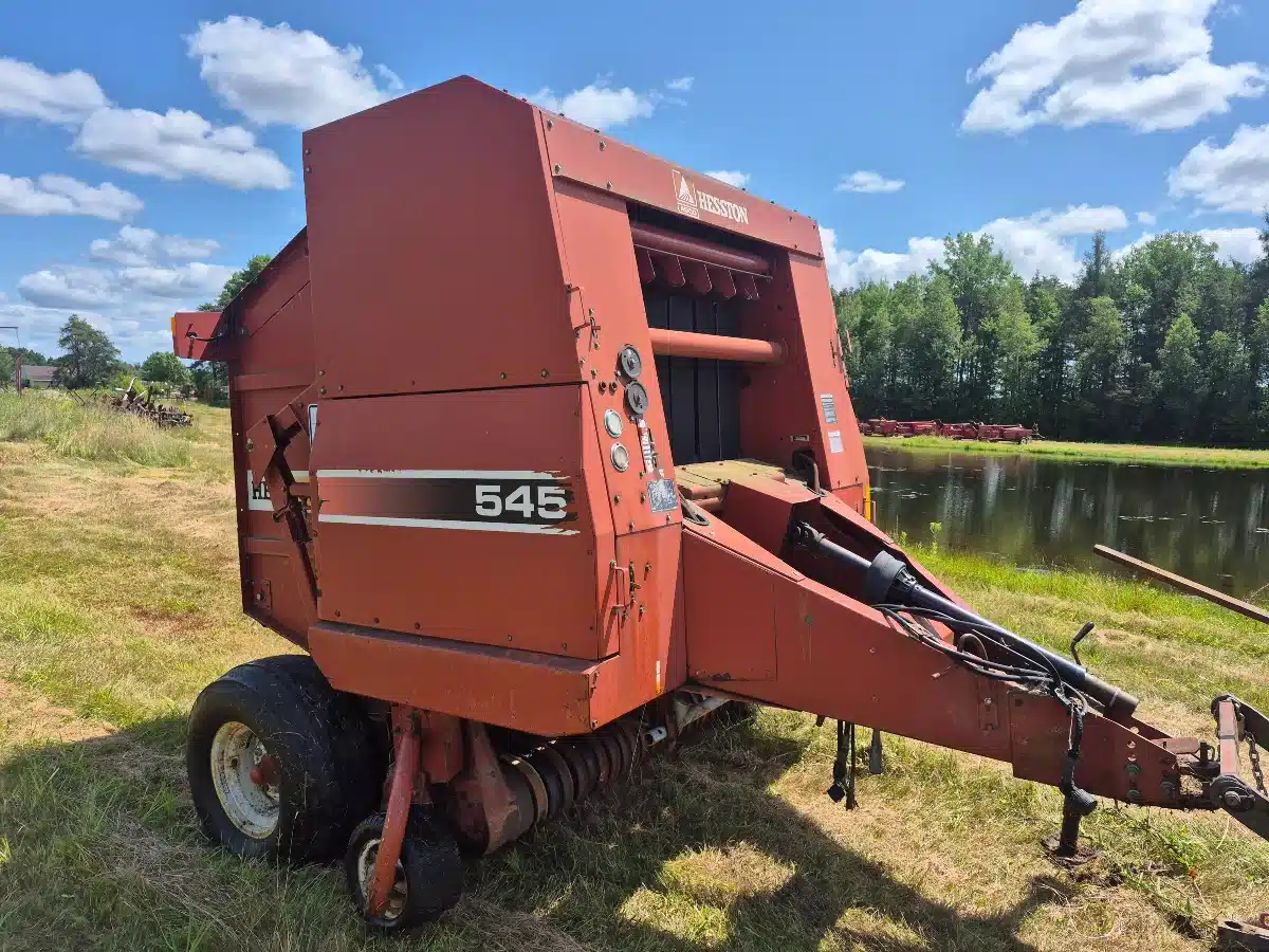 Used Agco-Hesston 545 Round Baler