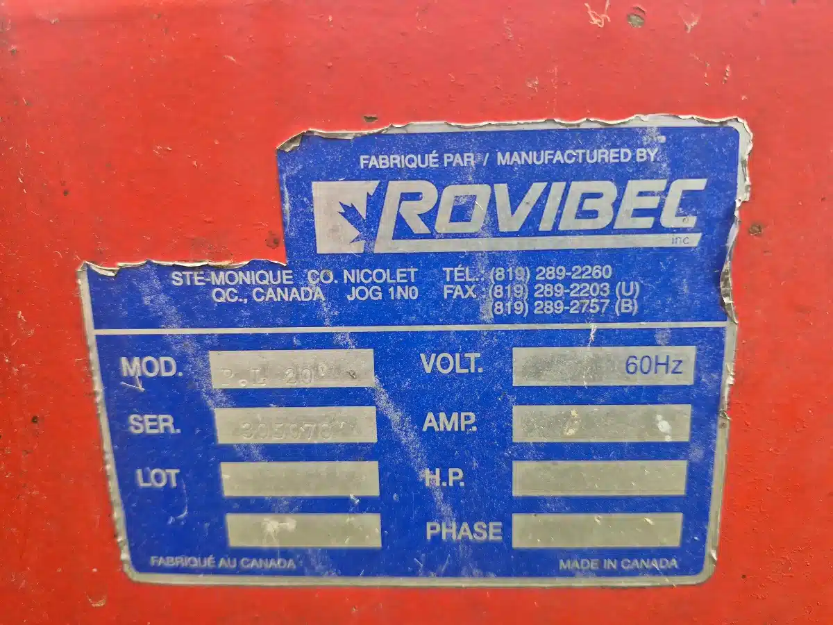 Gallery image 2 for Used Rovibec 16 pieds Manure Pump