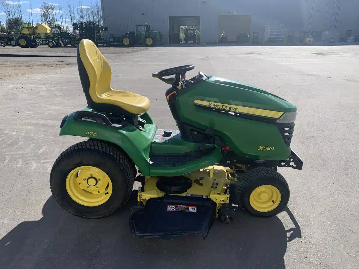 Gallery image 2 for Used 2017 John Deere X584 Lawn Tractor