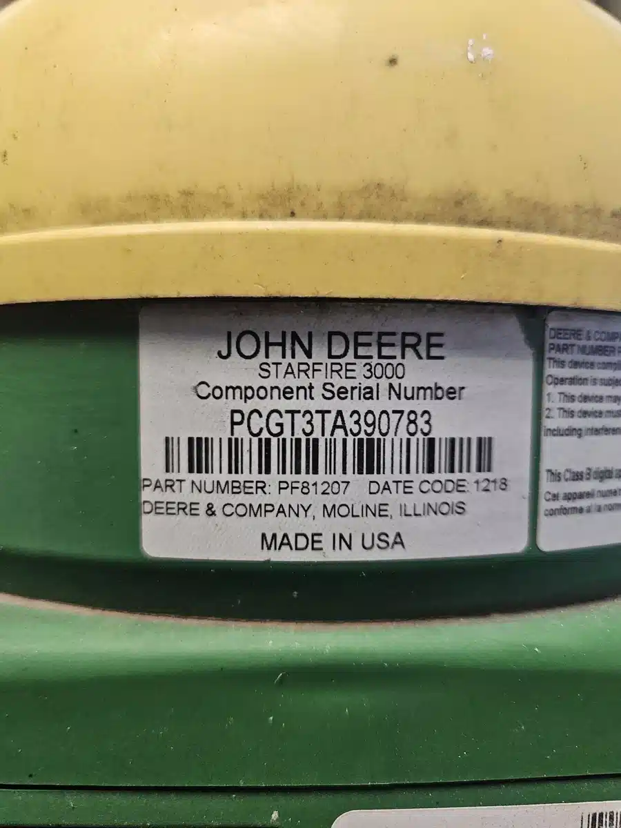 Gallery image 2 for Used 2012 John Deere STARFIRE 3000 Guidance System