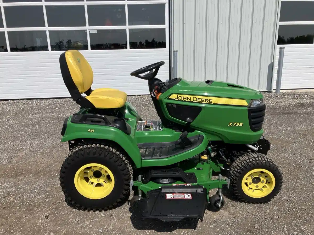 Gallery image 1 for Used 2023 John Deere X738 Lawn Tractor