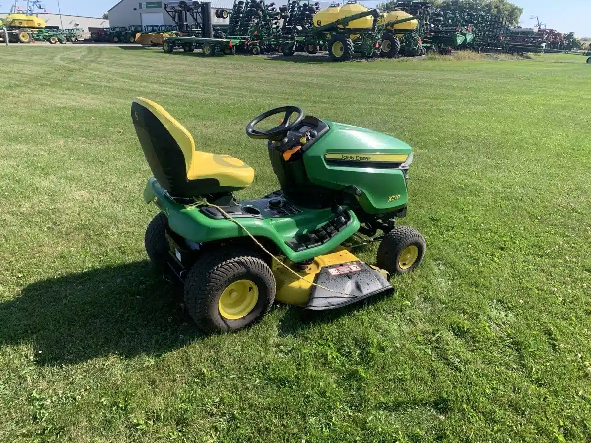 Used 2021 John Deere X370 Lawn Tractor