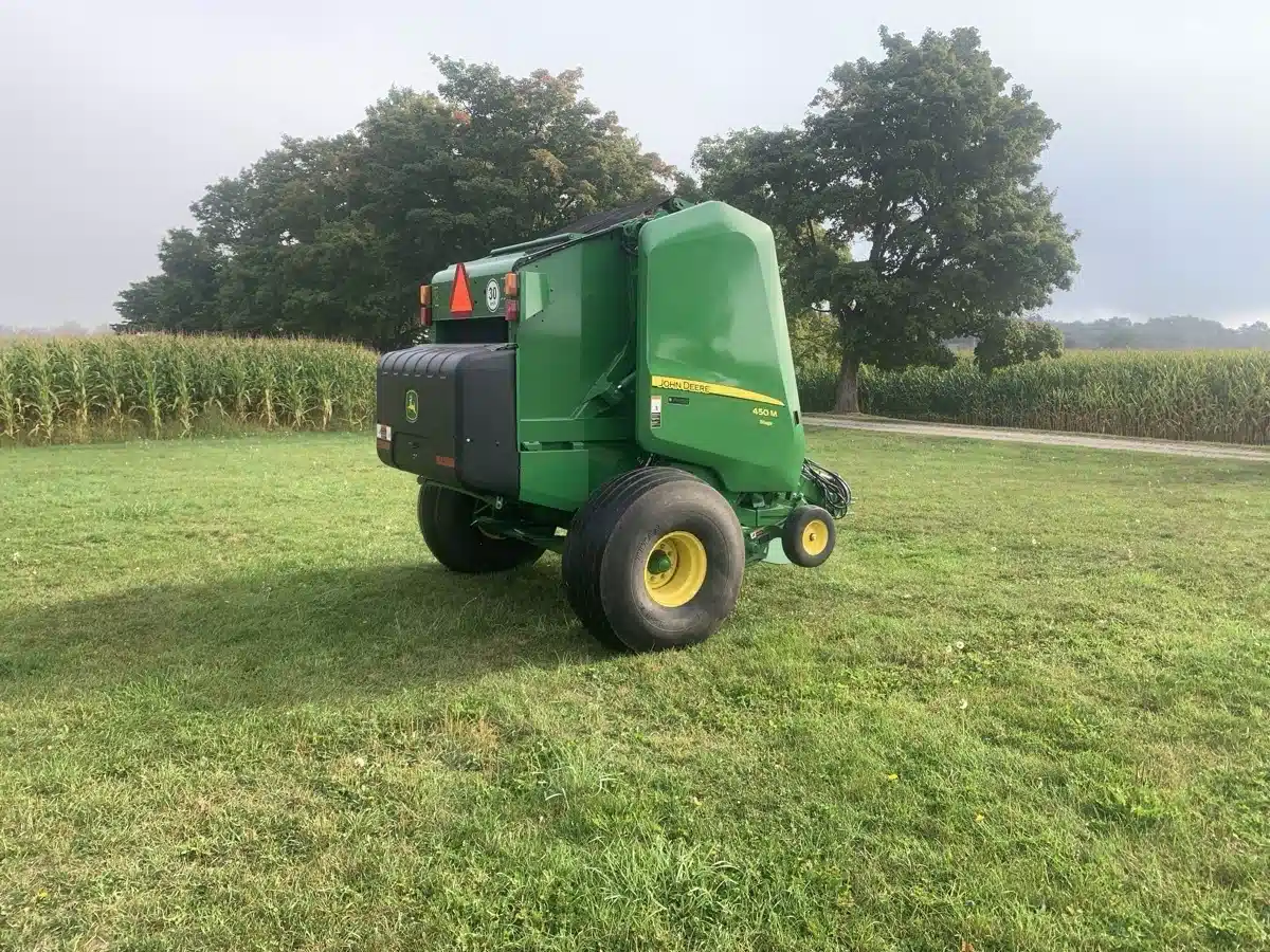 Gallery image 2 for Used 2022 John Deere 450M Round Baler