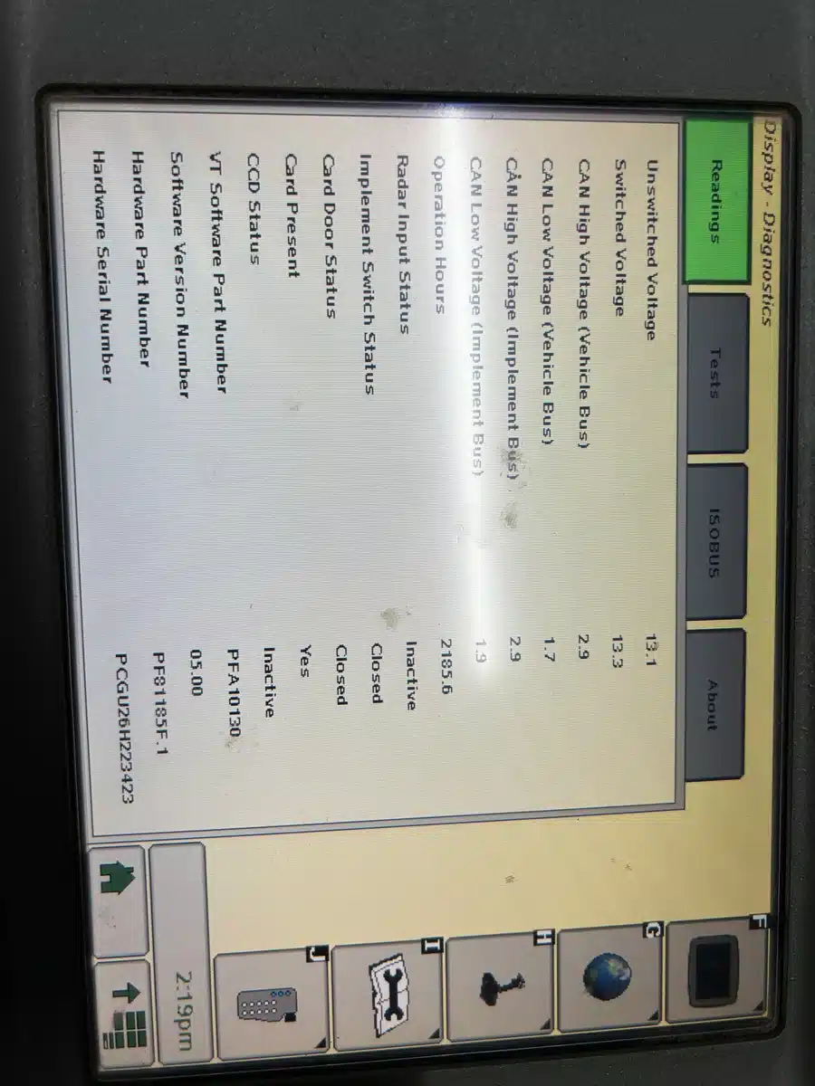 Gallery image 2 for Used 2010 John Deere GREENSTAR 2 2600 Guidance System