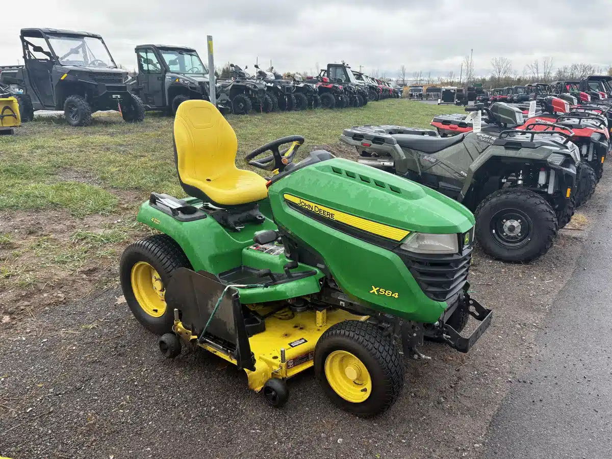Used 2019 John Deere X584 Lawn Tractor