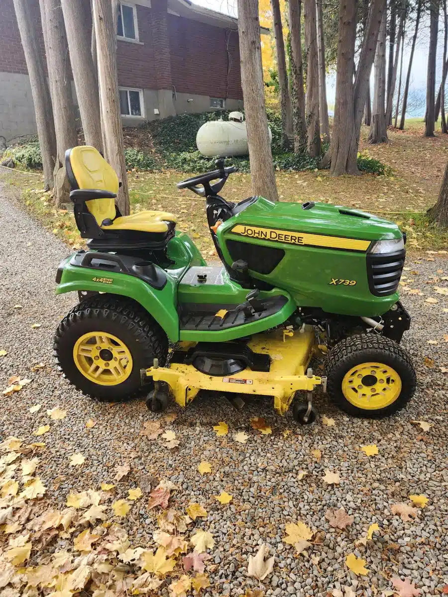 Used 2021 John Deere X739 Lawn Tractor