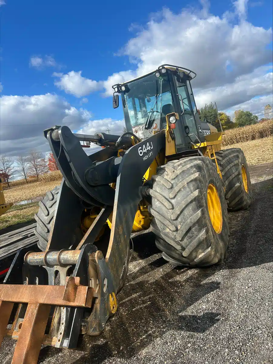 Used 2008 John Deere 644J Wheel Loader