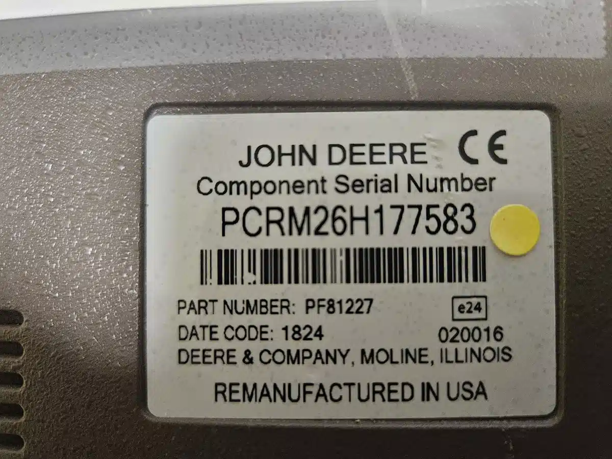 Gallery image 2 for Used John Deere GREENSTAR 2 2600 Guidance System