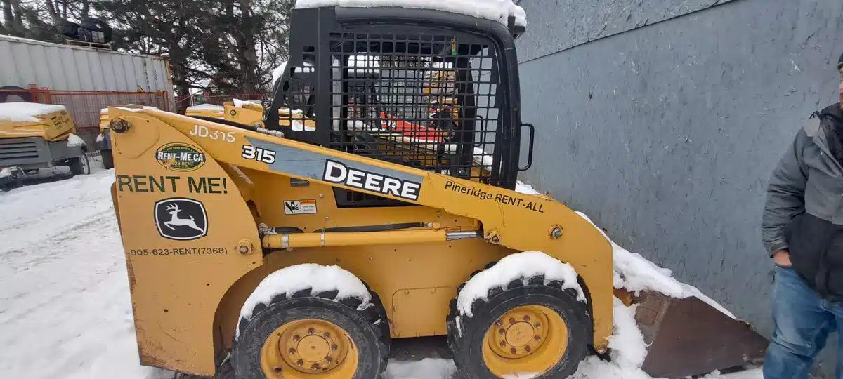 Used 2014 John Deere 315 Skid Steer