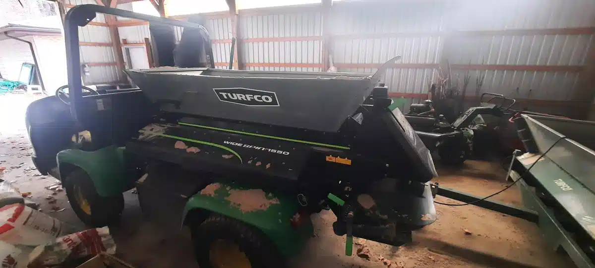 Gallery image 1 for Turfco Widespin 1550 Attachment