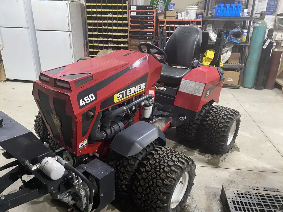 Gallery image 1 for 2025 Steiner 450 Mower - Front Deck