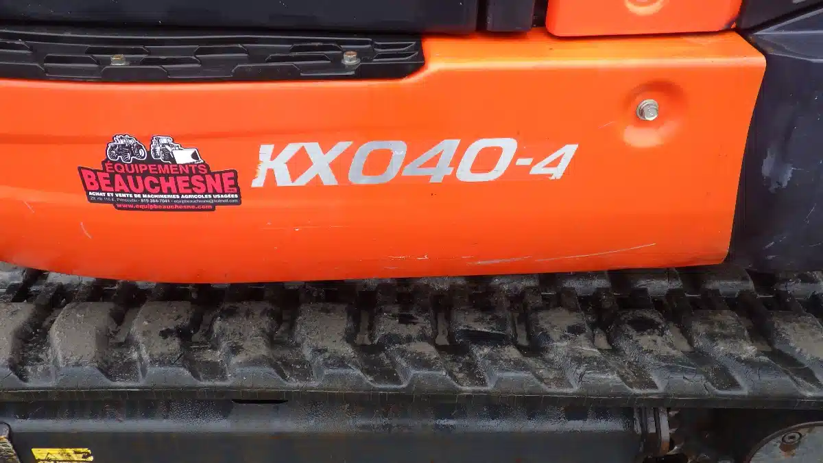 Gallery image 2 for Used 2022 Kubota KX040-4 Excavator