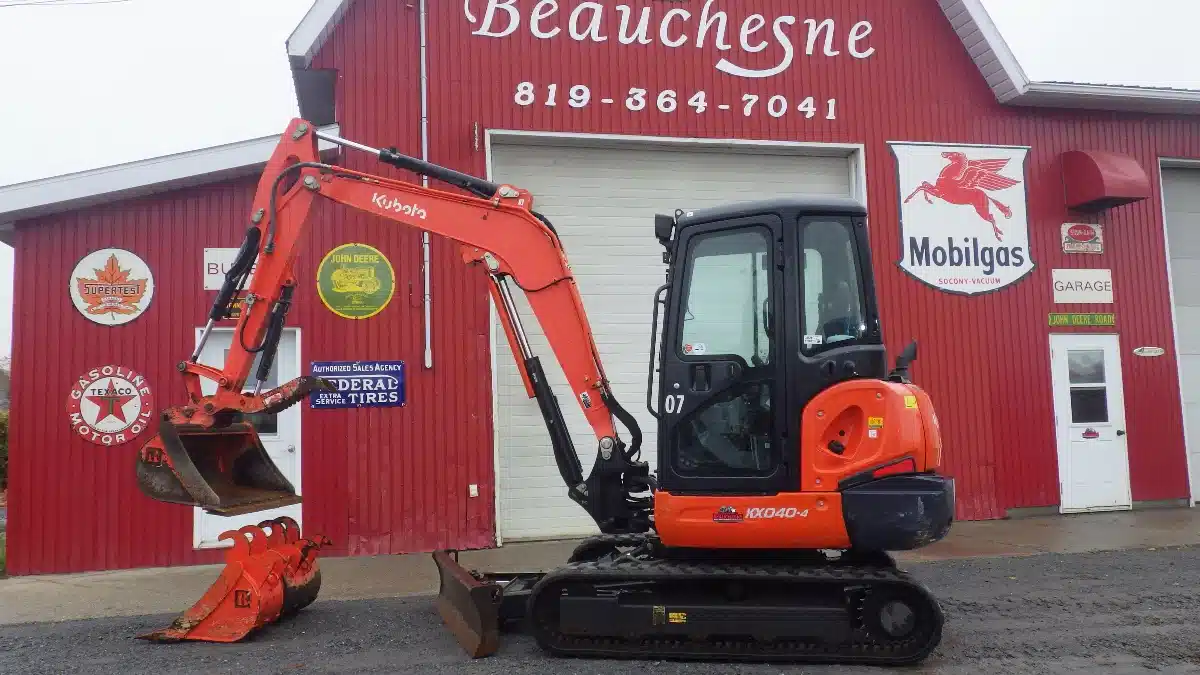 Used 2022 Kubota KX040-4 Excavator