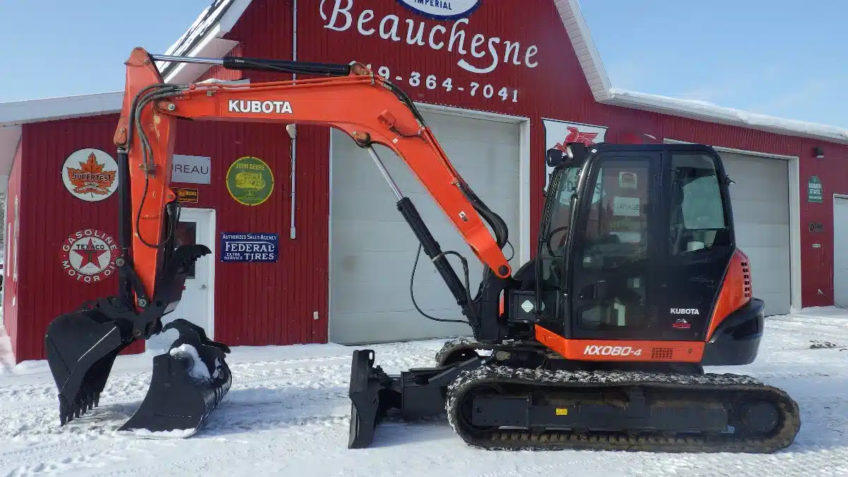 Gallery image 1 for 2019 Kubota KX080-4 Excavator