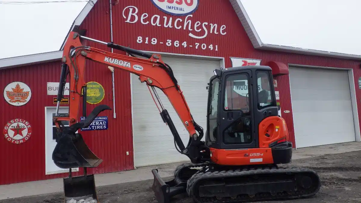 2019 Kubota U55-4 Excavator