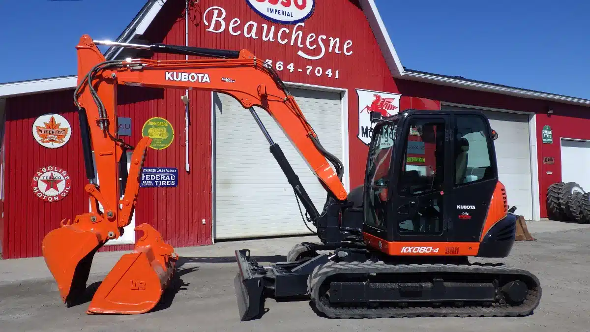 Gallery image 1 for 2016 Kubota KX080-4 Excavator