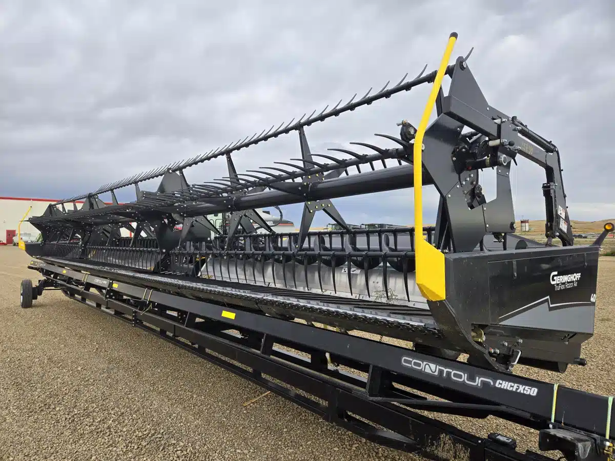 Gallery image 1 for New 2024 Geringhoff TruFlex Razor 40 Air Header Combine