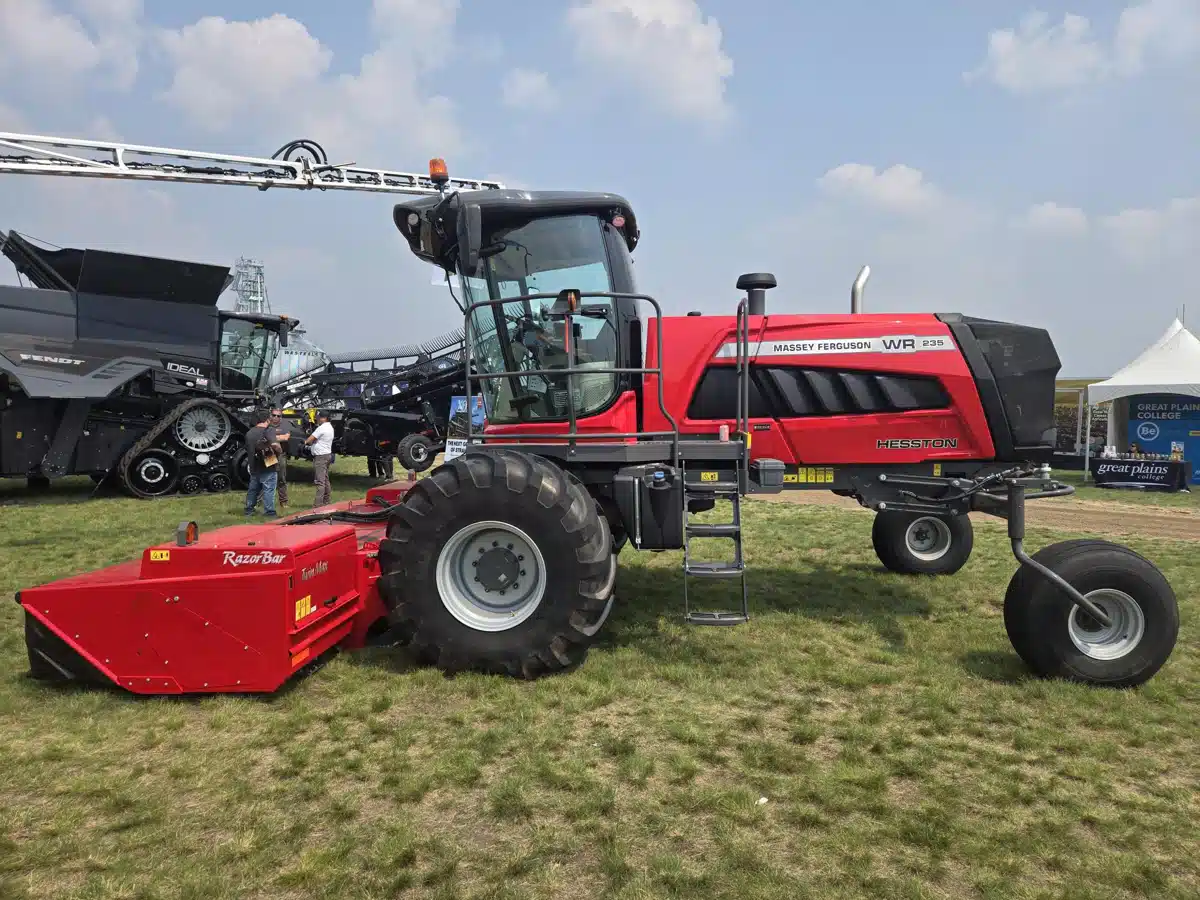 Gallery image 2 for New 2025 Massey Ferguson WR235 Windrower