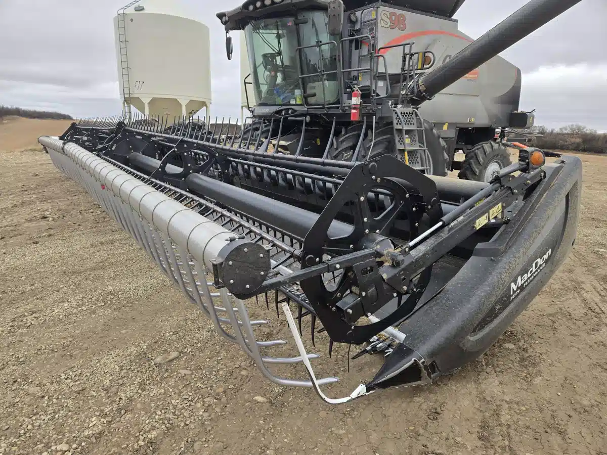 Used 2013 MacDon FD75 Header Combine