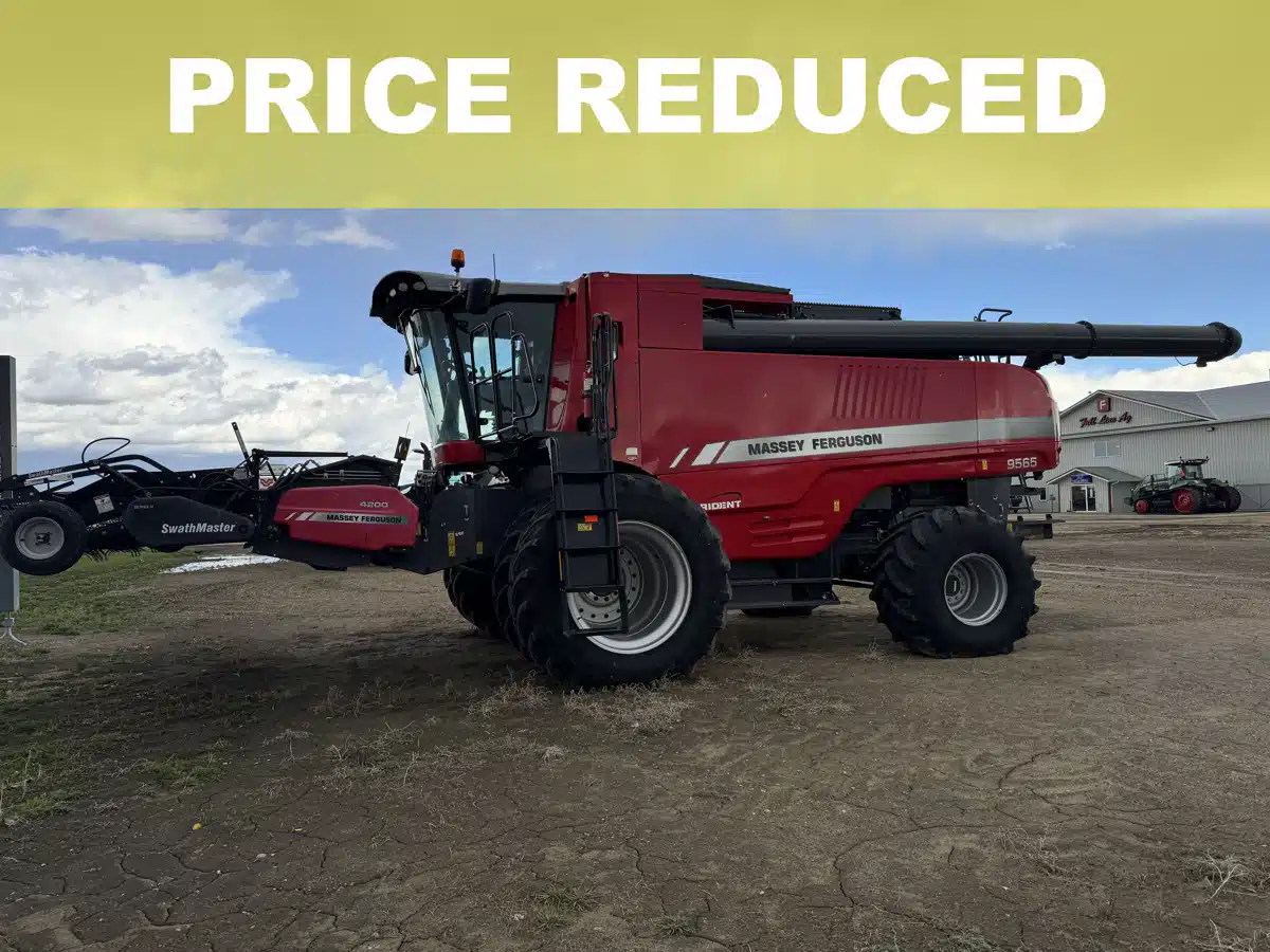 Photo de la Galerie 1 pour 2017 Massey Ferguson 9565 Batteuse