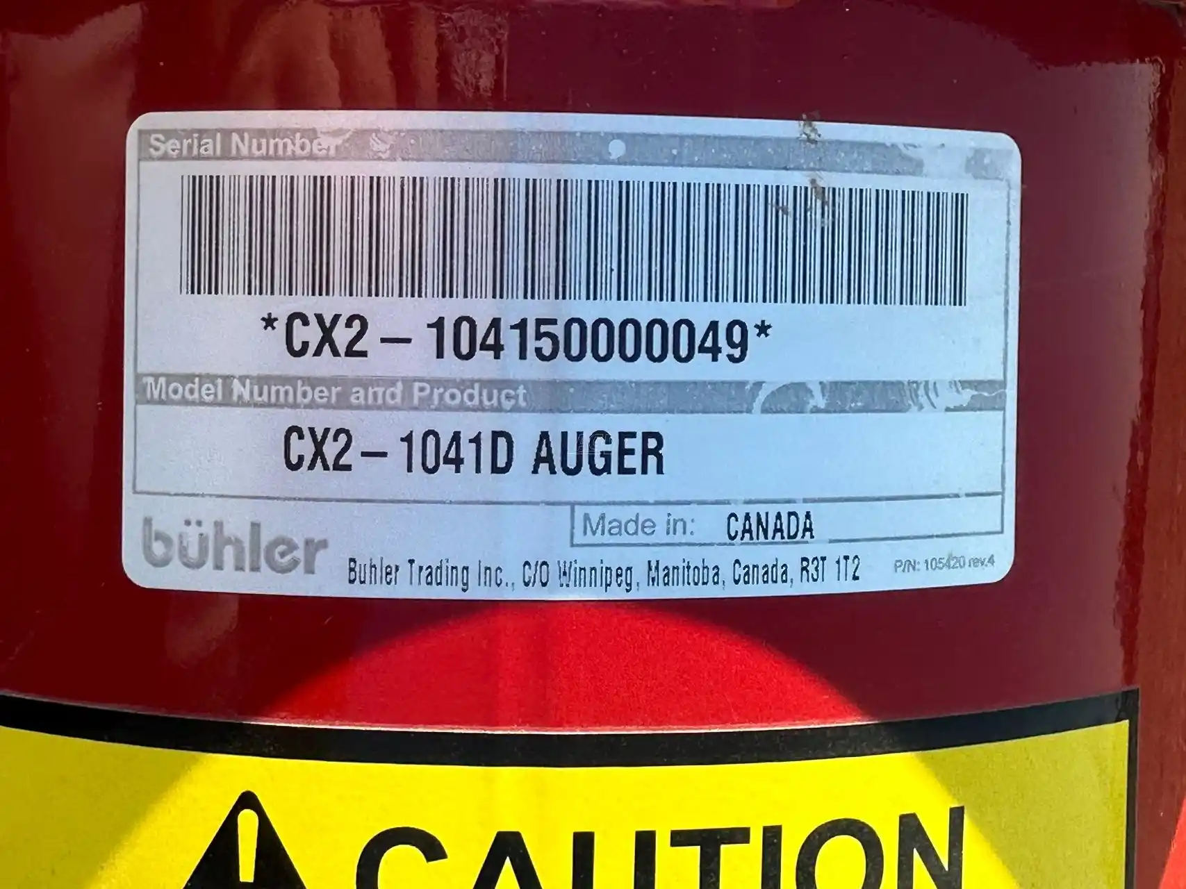 Gallery image 2 for 2023 Farm King CX2-1041 Grain Auger