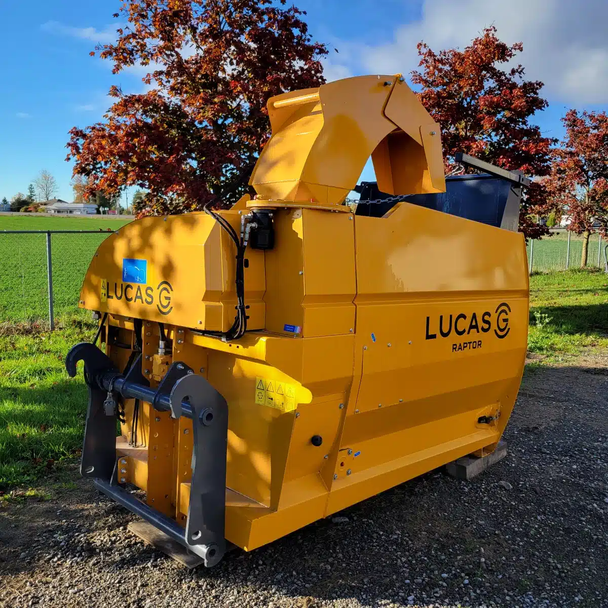 New 2025 Lucas G Raptor Bale Processor