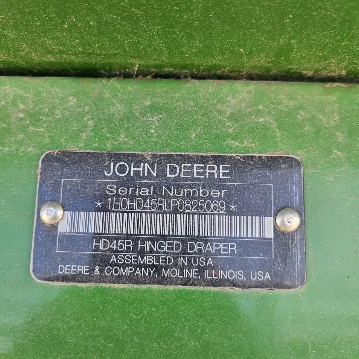 Gallery image 2 for Used 2023 John Deere HD45R Header Combine