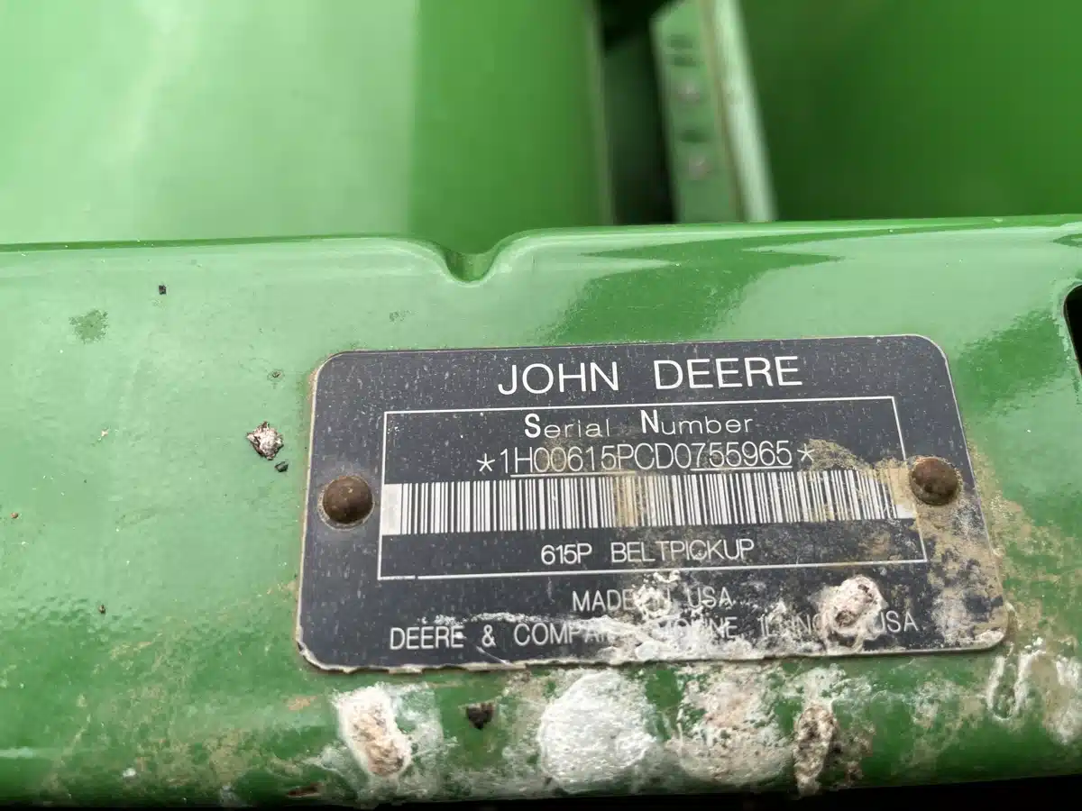 Gallery image 2 for Used 2013 John Deere 615P Header - Pickup