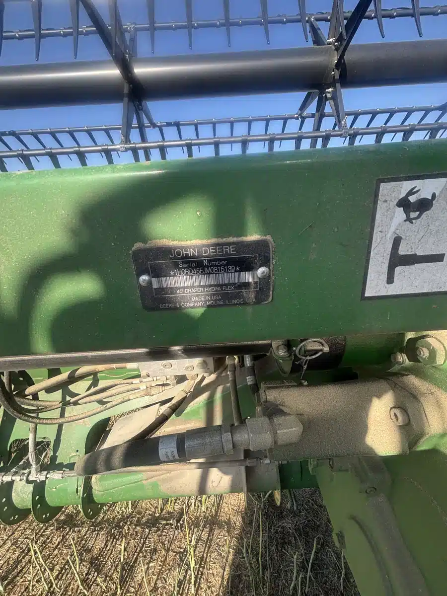 Gallery image 2 for Used 2021 John Deere RD45F Header - Flex