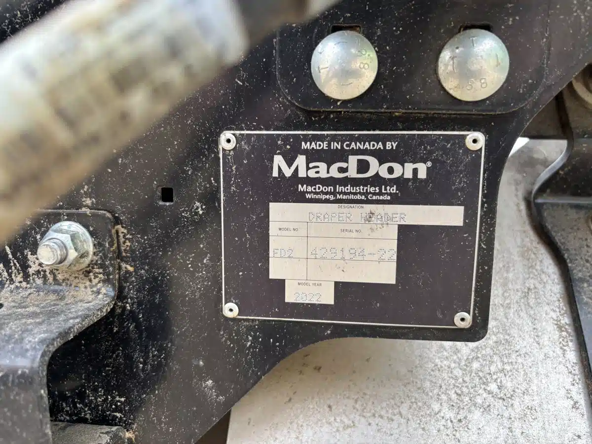 Gallery image 2 for Used 2022 MacDon FD240 Header - Flex Draper